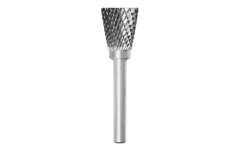 Inverted Taper Shape Carbide Burrs