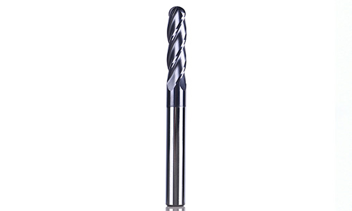 Solid Carbide Ball Nose End Mills 4 Flutes