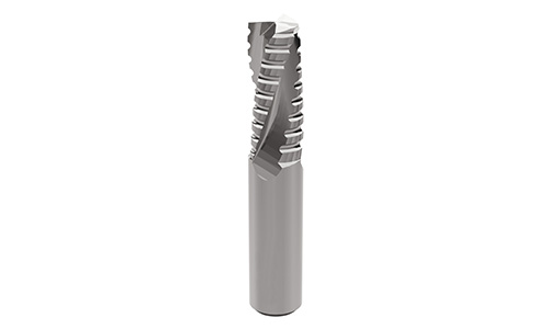 Solid Carbide Chipbreaker Spiral Bits