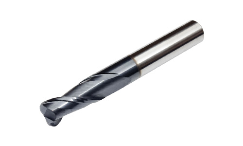 Solid Carbide Corner Radius End Mill 2 Flutes